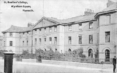 Saint Boniface College in Wyndham Square, Plymouth. 